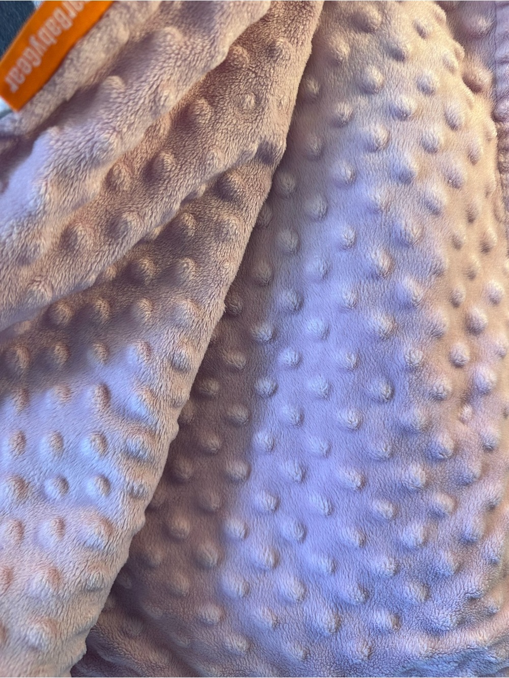 Cozy Dotted Plush Teddy Jacket - Lavender
